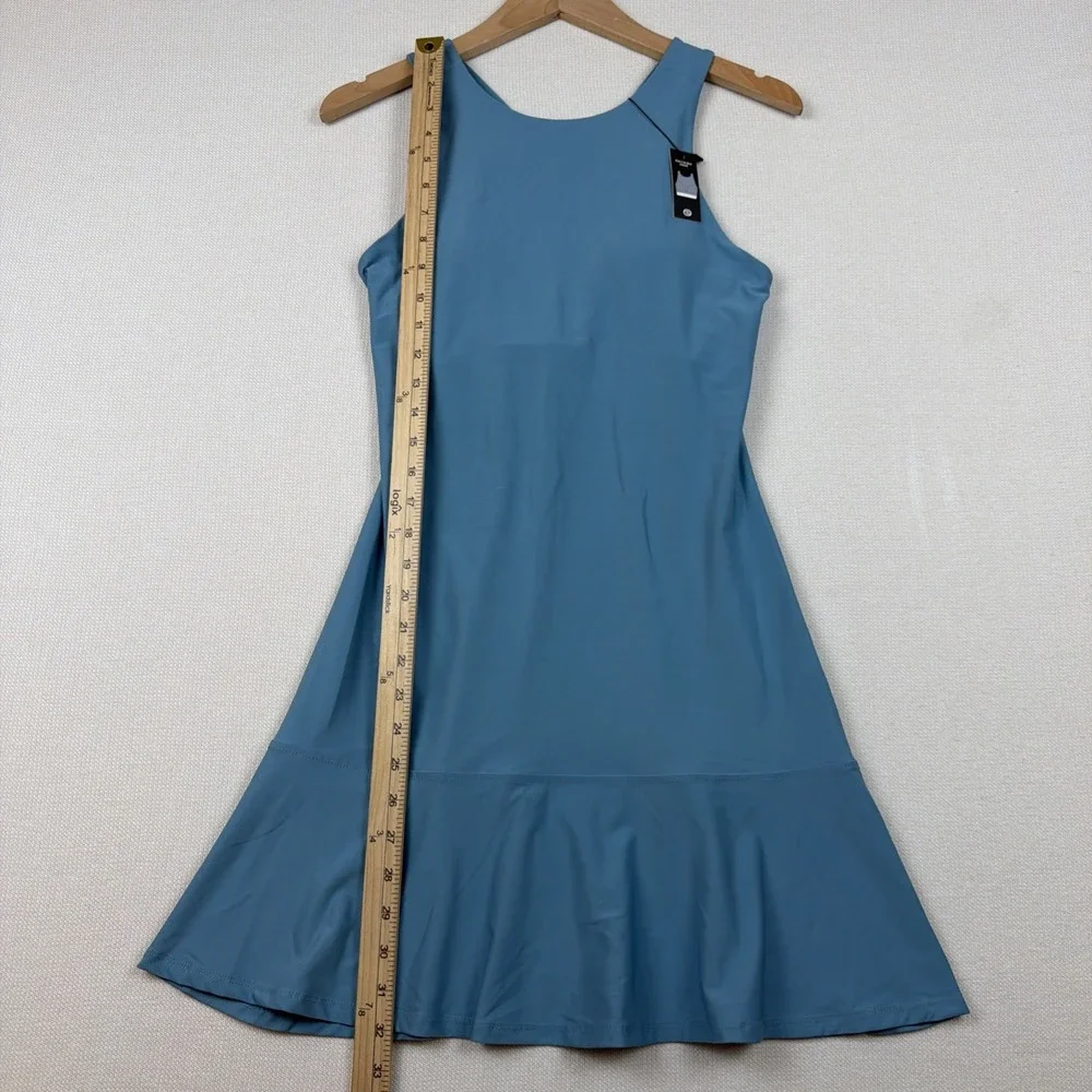 Etonic Performance Active Tank Dress Size XS Blue NWT Built in Bra Athletic Golf